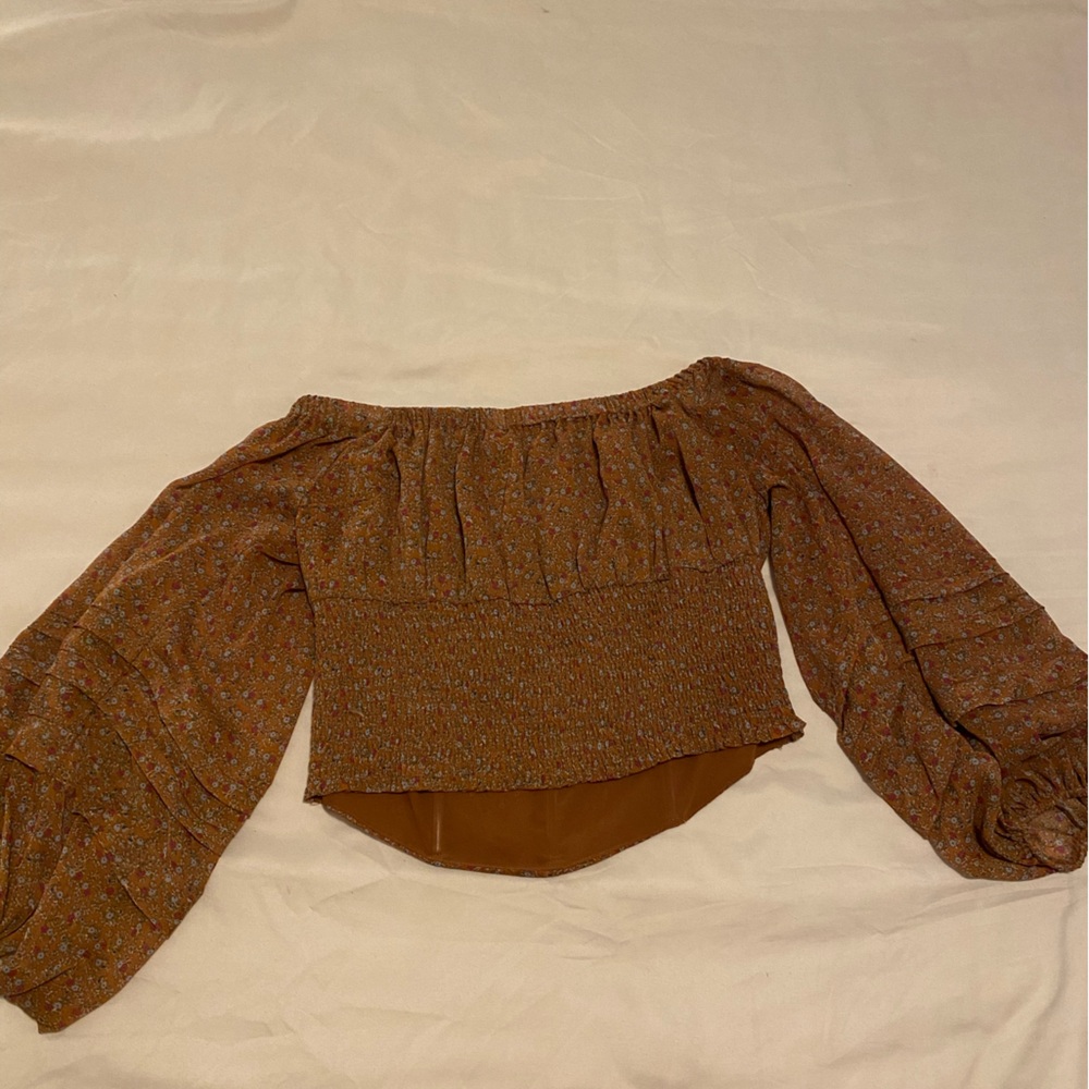 ASTR top with metal boning/corset-esque